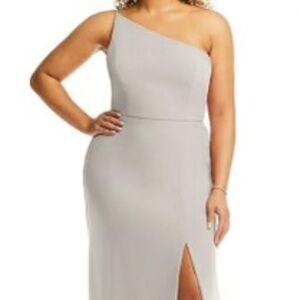 After Six - Champagne Bridesmaid Wedding Dress